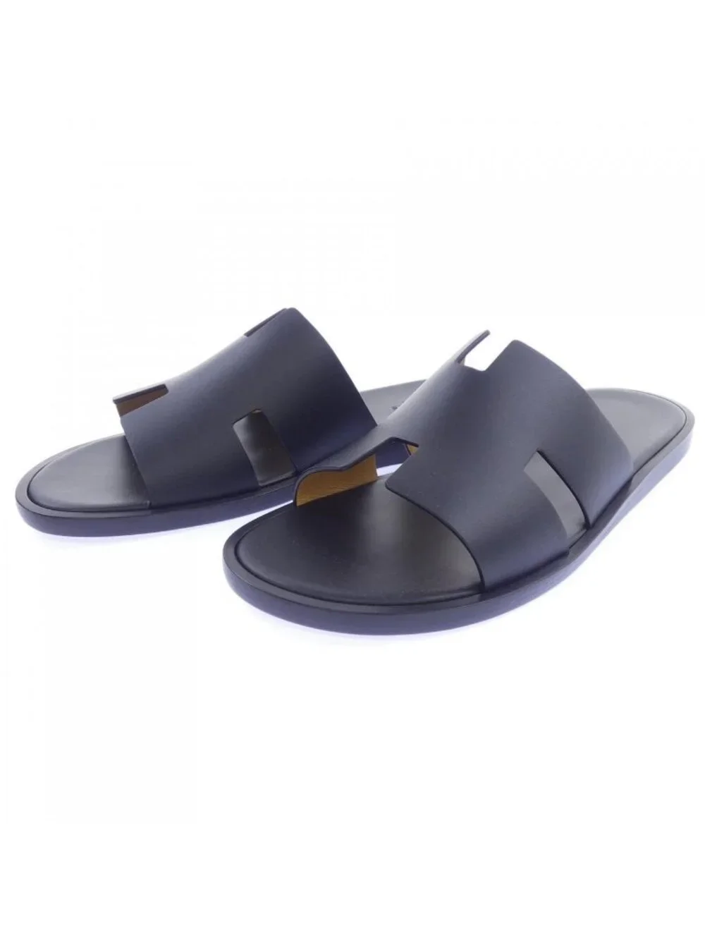 Hermes Izmir Sandals Black